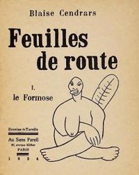 Couverture du livre Feuilles de route - Blaise Cendrars