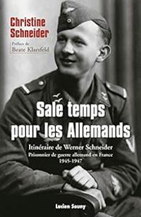 Couverture du livre Sale temps pour les allemands - Christine Schneider