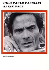 Couverture du livre Saint Paul - Pier Paolo Pasolini