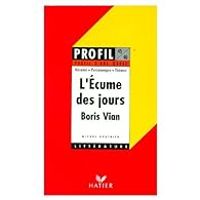 Couverture du livre Profil d'une oeuvre  - Boris Vian - Profil Dune Oeuvre