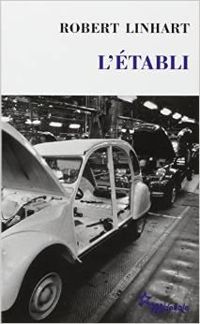 Couverture du livre L'établi - Robert Linhart