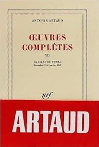 Couverture du livre Cahiers de Rodez - Antonin Artaud