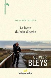 Couverture du livre La leçon du brin d'herbe - Olivier Bleys