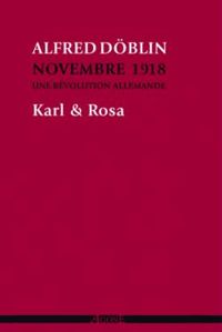 Couverture du livre Novembre 1918, une révolution allemande 04  - Alfred Dblin