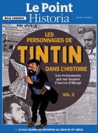 Couverture du livre Les personnages de Tintin dans l'Histoire  - Jacques Langlois