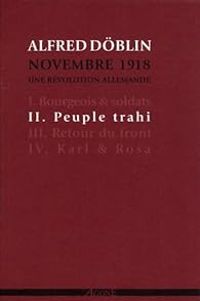 Alfred Dblin - Novembre 1918, une révolution allemande 02 