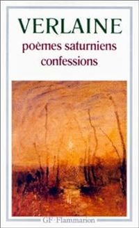 Couverture du livre Poèmes saturniens - confessions - Paul Verlaine