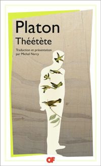 Couverture du livre Théétète - Platon 