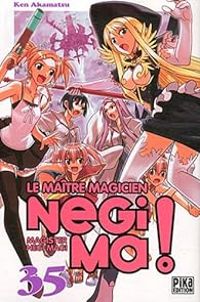 Couverture du livre Le maître magicien Negima - Ken Akamatsu