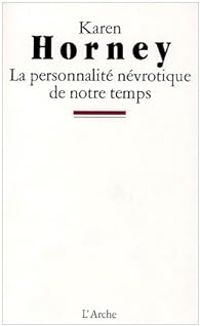 Couverture du livre La personnalité névrotique de notre temps - Karen Horney - Jean Paris