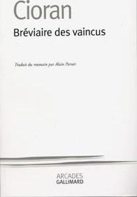 Couverture du livre Bréviaire des vaincus - Emil Cioran