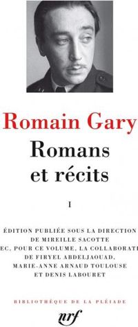 Couverture du livre Romans et récits - Romain Gary