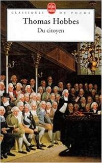 Couverture du livre Du citoyen - Thomas Hobbes