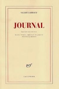 Valery Larbaud - Journal