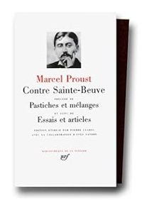 Couverture du livre Contre Sainte - Marcel Proust