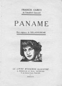 Couverture du livre Paname - Francis Carco