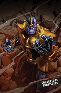 Couverture du livre Thanos : Là-haut, un dieu écoute - Jim Starlin - Ron Lim