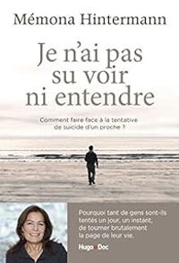 Couverture du livre Je n'ai pas su voir ni entendre - Memona Hintermann