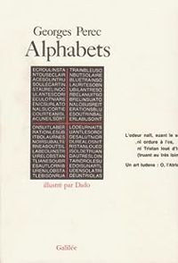 Couverture du livre Alphabets - Georges Perec