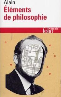 Couverture du livre Éléments de philosophie - Alain 