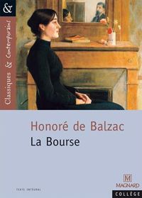 Couverture du livre La Bourse - Honore De Balzac