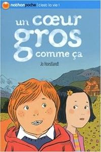 Couverture du livre Un coeur gros comme ça - Jo Hoestlandt