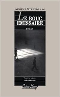 Couverture du livre Le Bouc émissaire - August Strindberg