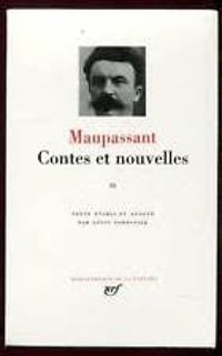 Couverture du livre Contes et nouvelles - Guy De Maupassant