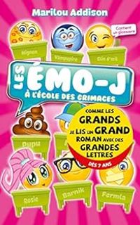 Couverture du livre A l'école des grimaces - Marilou Addison