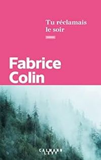 Couverture du livre Tu réclamais le soir - Fabrice Colin