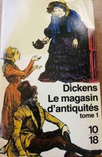 Couverture du livre Le magasin d'antiquités - Charles Dickens