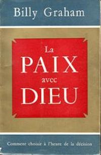 Couverture du livre La Paix avec Dieu - Billy Graham