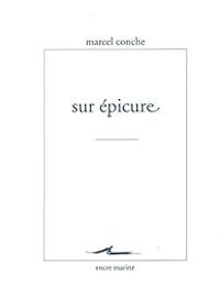 Couverture du livre Sur Épicure - Marcel Conche