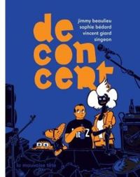 Couverture du livre De concert - Jimmy Beaulieu - Singeon  - Vincent Giard - Sophie Bedard