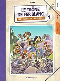 Couverture du livre Le trône de fer blanc - Tehem 