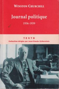 Couverture du livre Journal politique : 1936-1939 - Winston Churchill