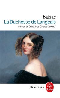 Couverture du livre La Duchesse de Langeais - Honore De Balzac