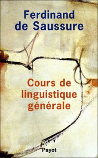 Couverture du livre Cours de linguistique générale - Ferdinand De Saussure