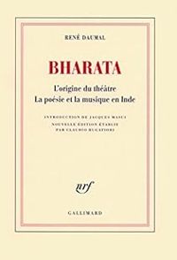 Couverture du livre Bharata - Rene Daumal