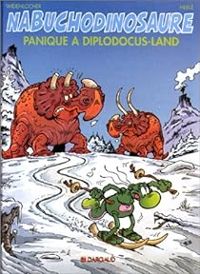 Couverture du livre Panique à Diplodocus-land - Roger Widenlocher