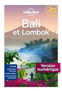 Couverture du livre Bali et Lombok - 2019 - Lonely Planet