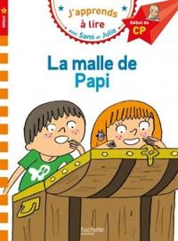 Couverture du livre Sami et Julie : La malle de Papi - Therese Bonte