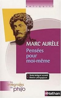 Couverture du livre Marc Aurèle : Pensées pour moi-même - Pierre Pellegrin