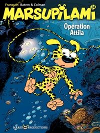 Couverture du livre Opération Attila - Batem  - Stephane Colman