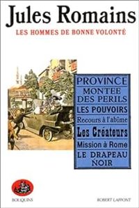 Couverture du livre Les Hommes de bonne Volonté - Bouquins - Jules Romains