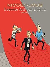 Couverture du livre Leconte fait son cinéma - Nicoby  - Joub 