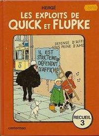 Couverture du livre Les exploits de Quick et Flupke - Herge 