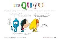 Couverture du livre Les Quiquoi - Olivier Tallec