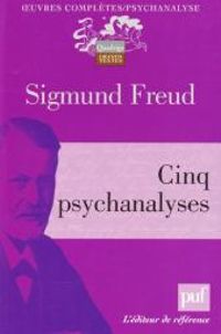 Couverture du livre CINQ PSYCHANALYSES. - Sigmund Freud