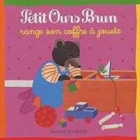 Couverture du livre Petit Ours Brun range son coffre à jouets - Marie Aubinais